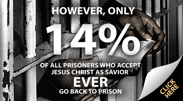Only 14% Of All Prisoners Who Accept Jesus Return To Prison